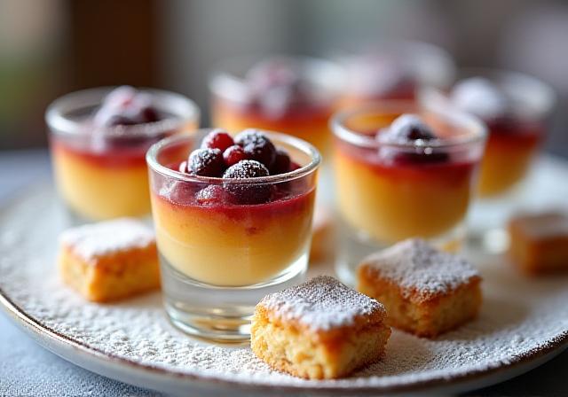 Kaiserschmarrn und Apfelstrudel im Mini-Format